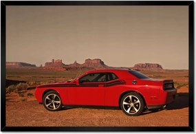 Poszterek keretben 60x40 Dodge Challenger Rt