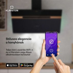 Klarstein Alina páraelszívó, 90 cm, 690 m³/h, Csendes, EEK A++