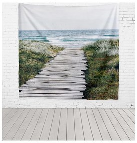 Beach Way mikroszálas faliszőnyeg, 140 x 140 cm - Really Nice Things