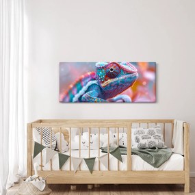 Kép - Színes kaméleon (120x50 cm)