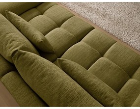 Zöld zsenília kanapé 264 cm Ivane – Bobochic Paris