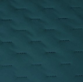 Bársony ágytakaró ASTRALIA, petrol színű Méret: 200 x 220 cm