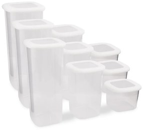 Élelmiszertartó doboz szett 9 db-os Fresco – Hermia