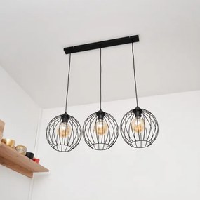 MERCURE LED csillár 3xE27/15W/230V, kábelre szerelhető