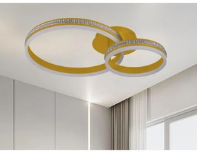 LED dimmelhető felületre szerelhető csillár LED/110W/230V 3000-6500K + távirányító