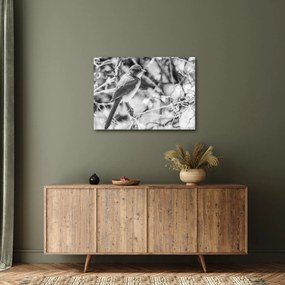 Kép - Kék madár télen (70x50 cm)