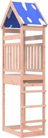 vidaXL Játék Torny Barna 52,5 x 85 x 265 cm Szilárd Douglas Fa