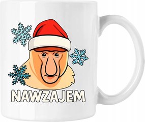 Karácsonyi bögre Hordozó Fehér 330ml