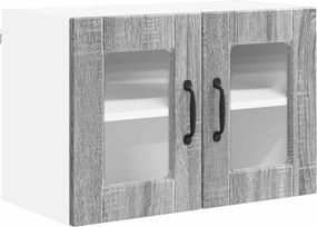 vidaXL Konyhaszekrény polcokkal Szürke Sonoma 60 x 31 x 40 cm Faanyag
