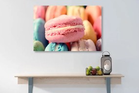 Kép színes macaroons