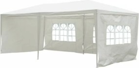 Kerti partisátor, fehér, 3x6 m, TEKNO TYP 2