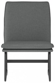 vidaXL sötétszürke szövet pihenőszék 52 x 75 x 76 cm