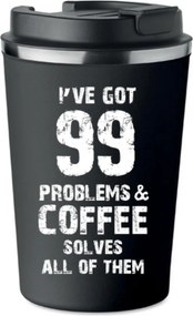 Prémium termo bögre Kávémintával Problems Coffee 350ml KT_094