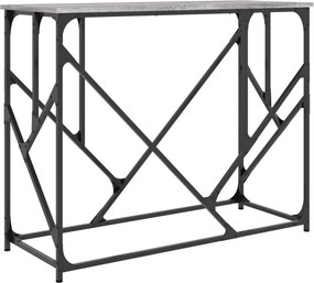 vidaXL szürke sonoma színű szerelt fa tálalóasztal 100x40x80 cm