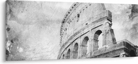 Kép - Vintage képeslap a városról N⁰1 (120x50 cm)