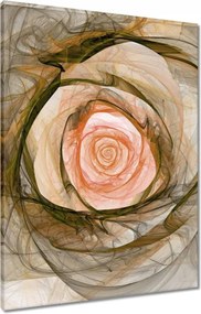 Vászonkép 60x80 Absztrakt rózsa virág