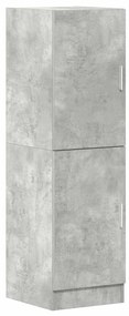 vidaXL betonszürke szerelt fa konyhaszekrény 38 x 41,5 x 131,5 cm