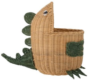 Natúr színű rattan játéktároló kosár 37x57x48 cm Eddi – Bloomingville Mini