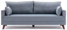 3 személyes kanapé Bella Soft Üçlü Koltuk - Kék