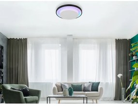 Globo 41390-21 - MORGAN LED RGBW mennyezeti lámpa, 21W, távirányítóval