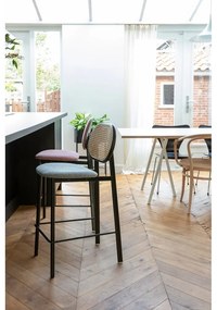 Fekete-világosszürke bárszék 94 cm Spike – Zuiver