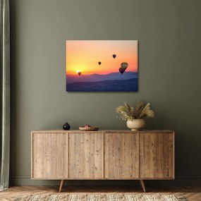 Hőlégballon képe (70x50 cm)