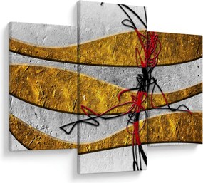 Absztrakt kép (90x60 cm)