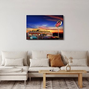Kép - Esti bár (90x60 cm)