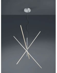 Trio - LED Dimmelhető csillár zsinóron TIRIAC 3xLED/8,5W/230V