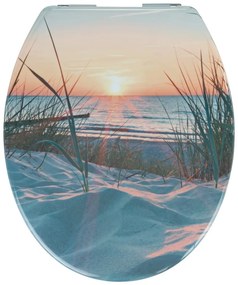 WC-ülőke automatikus záródással 37,5 x 45 cm Sunset – Allstar