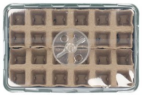 Újrahasznosított műanyagból készült mini üvegház, L