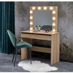 Sminkasztal AMORIO artisan tölgy