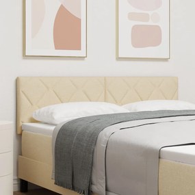 Fejtámla Gyémánt Blokkok Dizájn Krém 140 cm Textil