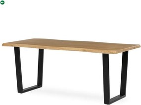 Étkezőasztal 180×90 cm, MDF, Vad Tölgy. HT-F4218 OAK