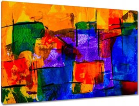 Festmények 120x80 Absztrakt Hálózat