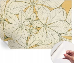 Fotótapéta Öntapadós Design Divatos Gesztenye levelek 152x104 cm