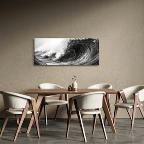 Kép - Hullámok festése (120x50 cm)