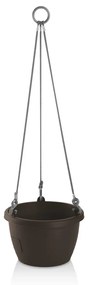 Gardenico Marina önöntöző felakasztható virágtartó barna, átmérő: 30 cm, 30 cm átmérőjű
