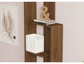 könyvespolc Wand - Walnut