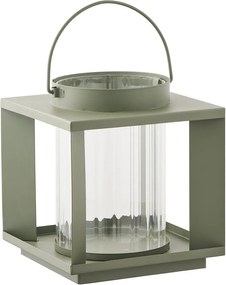 Fém-üveg lámpás (magasság 20,5 cm) Lohals – House Nordic