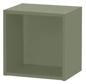 Boxie nyitott fali szekrény 40x40x27 cm zöld