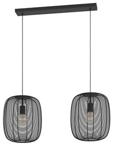 Eglo 43966 - Csillár zsinóron RINROE 2xE27/40W/230V