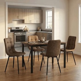 Étkezőasztal 110x70x75 cm, MDF, old wood, GDT-202 OLW2