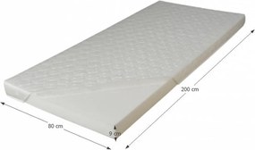 Habszivacs matrac, 80x200, MONTANA