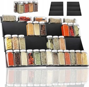 Fűszertartó Állvány,kihúzható Konyhai Rendszerező,fűszertároló Rendszerező