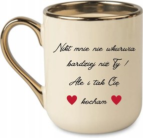 Bögre Senki sem idegesít jobban, mint te De.. Valentin nap 330 Krémszínű