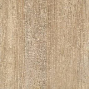 sonoma tölgy színű szerelt fa cipőszekrény 100x35x45 cm