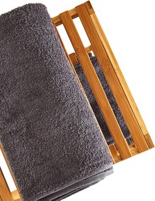 Blumfeldt Polcállvány, többcélú polcállvány, 4 szint, 34 x 110 x 33 cm (SZ x M x M), kombinálható, bambusz