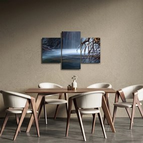 Egy téli lagúna képe (90x60 cm)