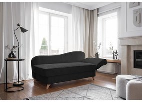 Antracitszürke kordbársony heverő (jobb oldali) Chic Charlotte – Miuform